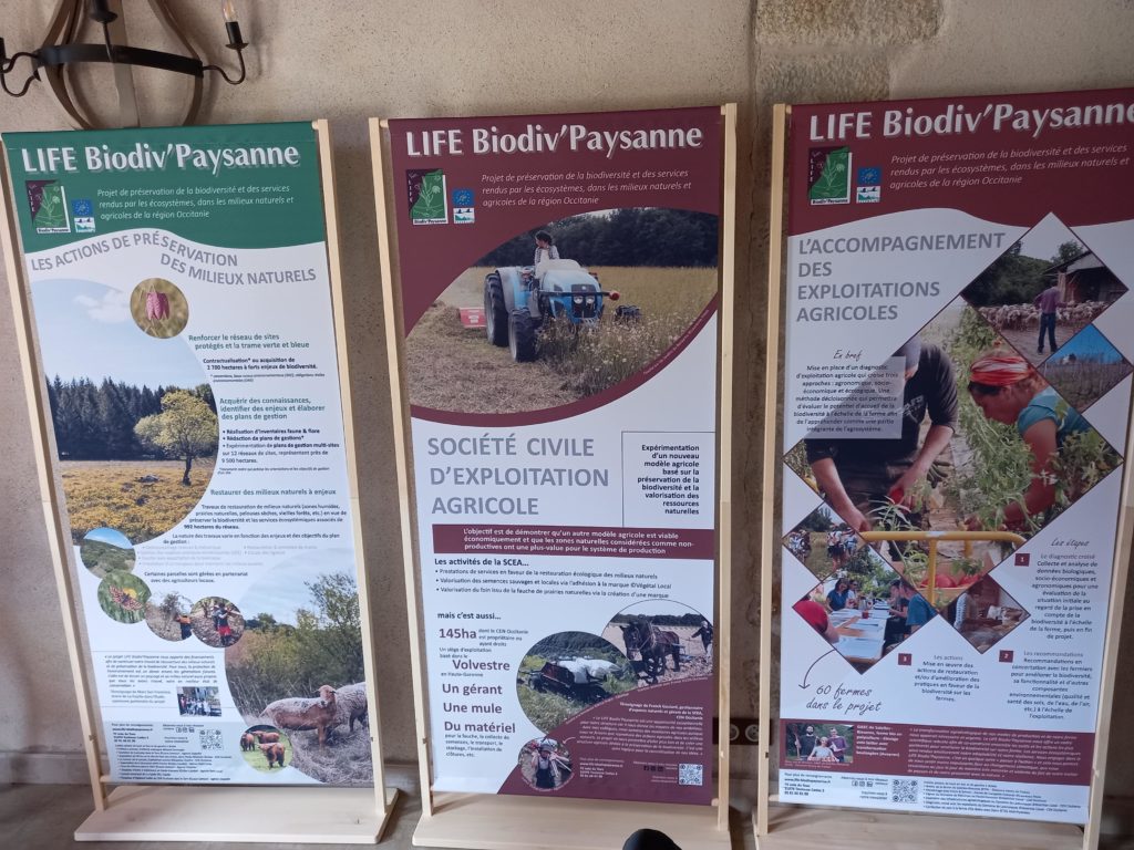 Kakémonos - LIFE Biodiv'Paysanne