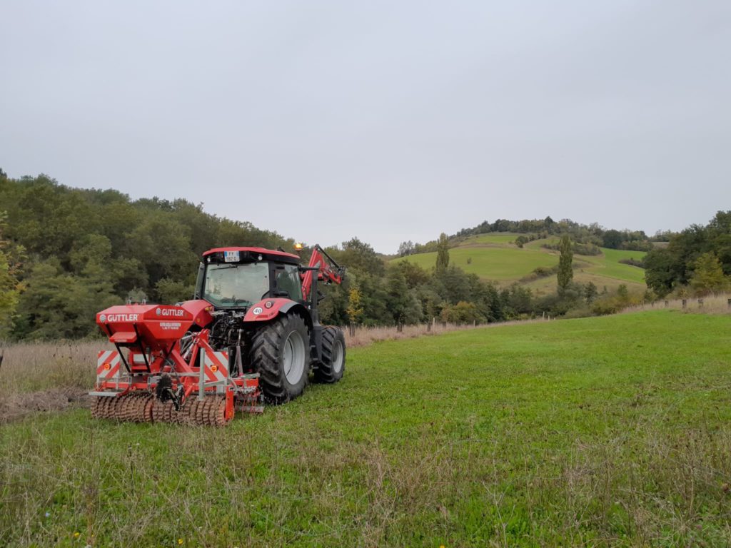SCEA test de semis LIFE Biodiv'Paysanne